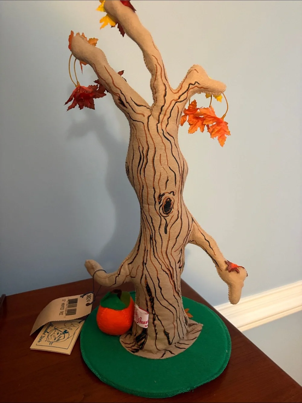 Vintage 1996 ANNALEE 15” Haunted Fall Tree, New In Bag